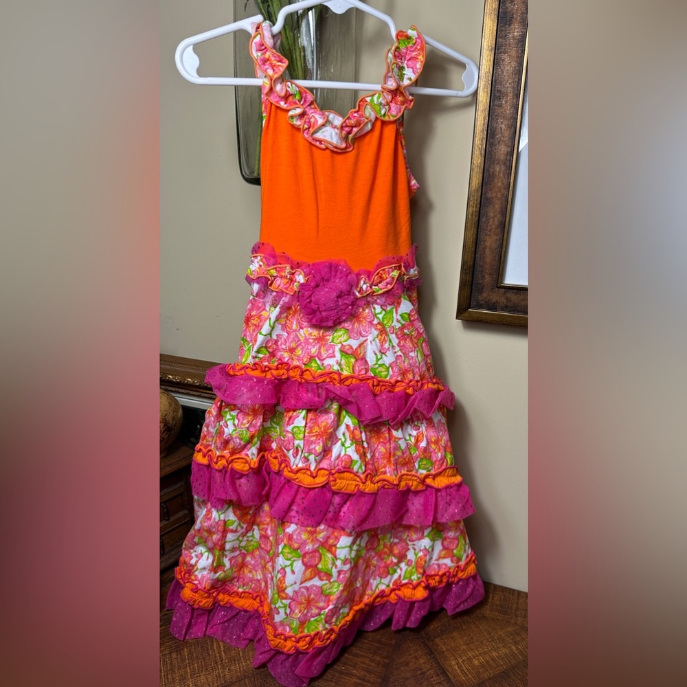 NWT‎ Gigi 6T Boutique Tiered Ruffle Dress